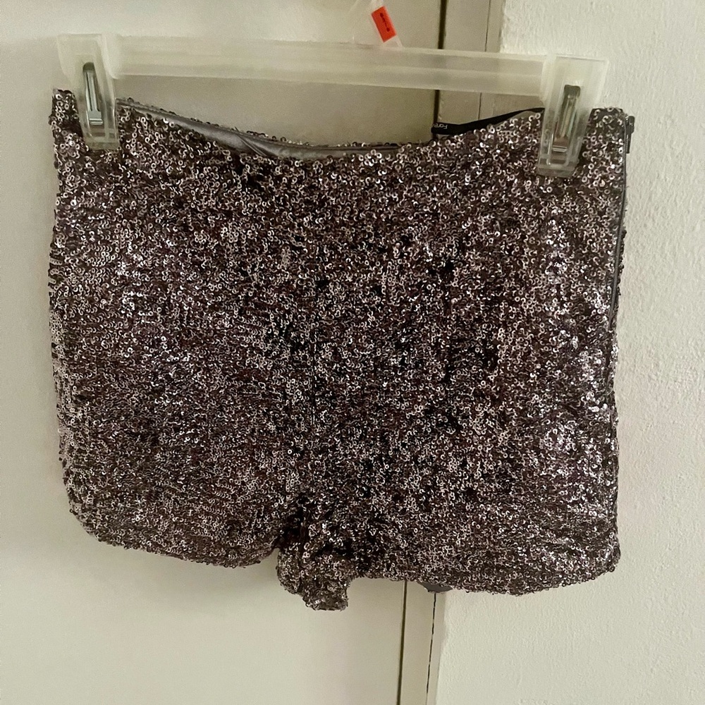 Sequin shorts